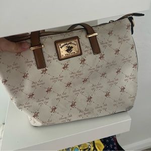 vintage beverly hills polo club shoulder bag